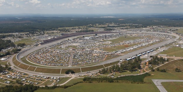 Track Laps At Talladega Superspeedway 