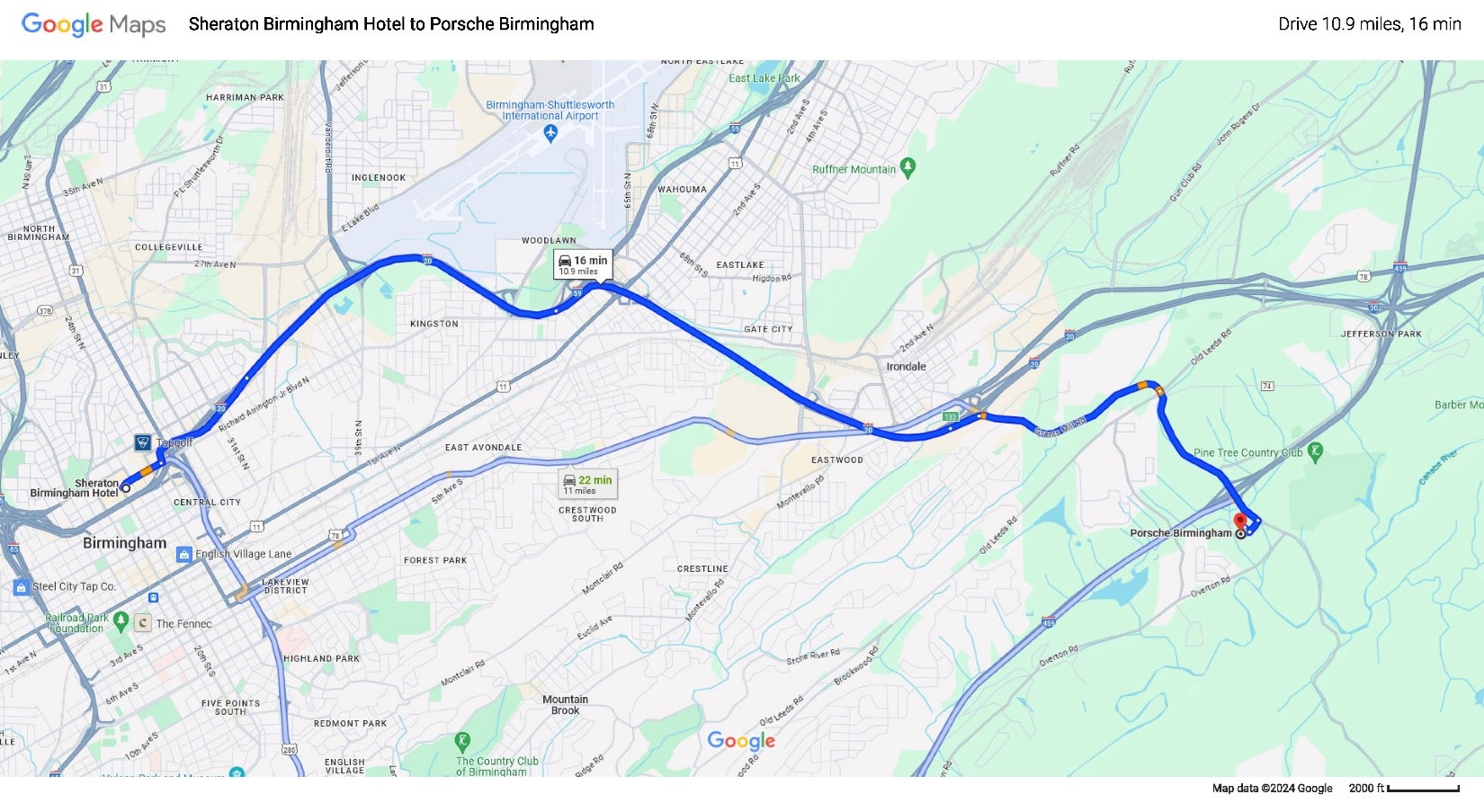 Porsche Parade 2024- Directions to PCA Porsche Parade TSD Rally Start