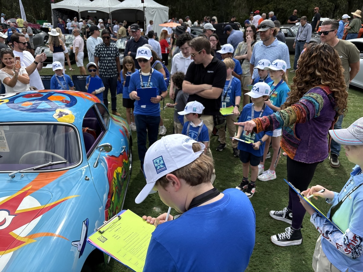 PCA Juniors Judging at the 2026 Werks Reunion Amelia Island