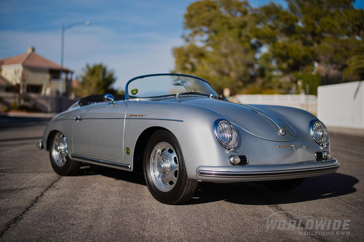 1958 Porsche 356A Speedster selling at Worldwide Auctioneers Scottsdale ...