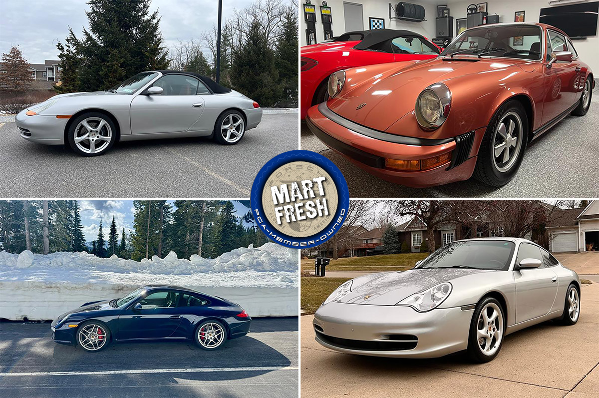 1974 Porsche 911, 1999 Carrera Cabriolet, 2002 Carrera, or 2009 Carrera S? | Mart Fresh