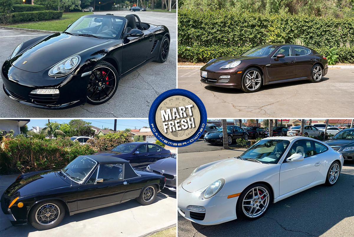 Porsche Club of America - 1973 Porsche 914 1.7, 2009 911 Carrera S, 2010 Panamera 4S, or 2012 Boxster S Black Edition? | Mart Fresh