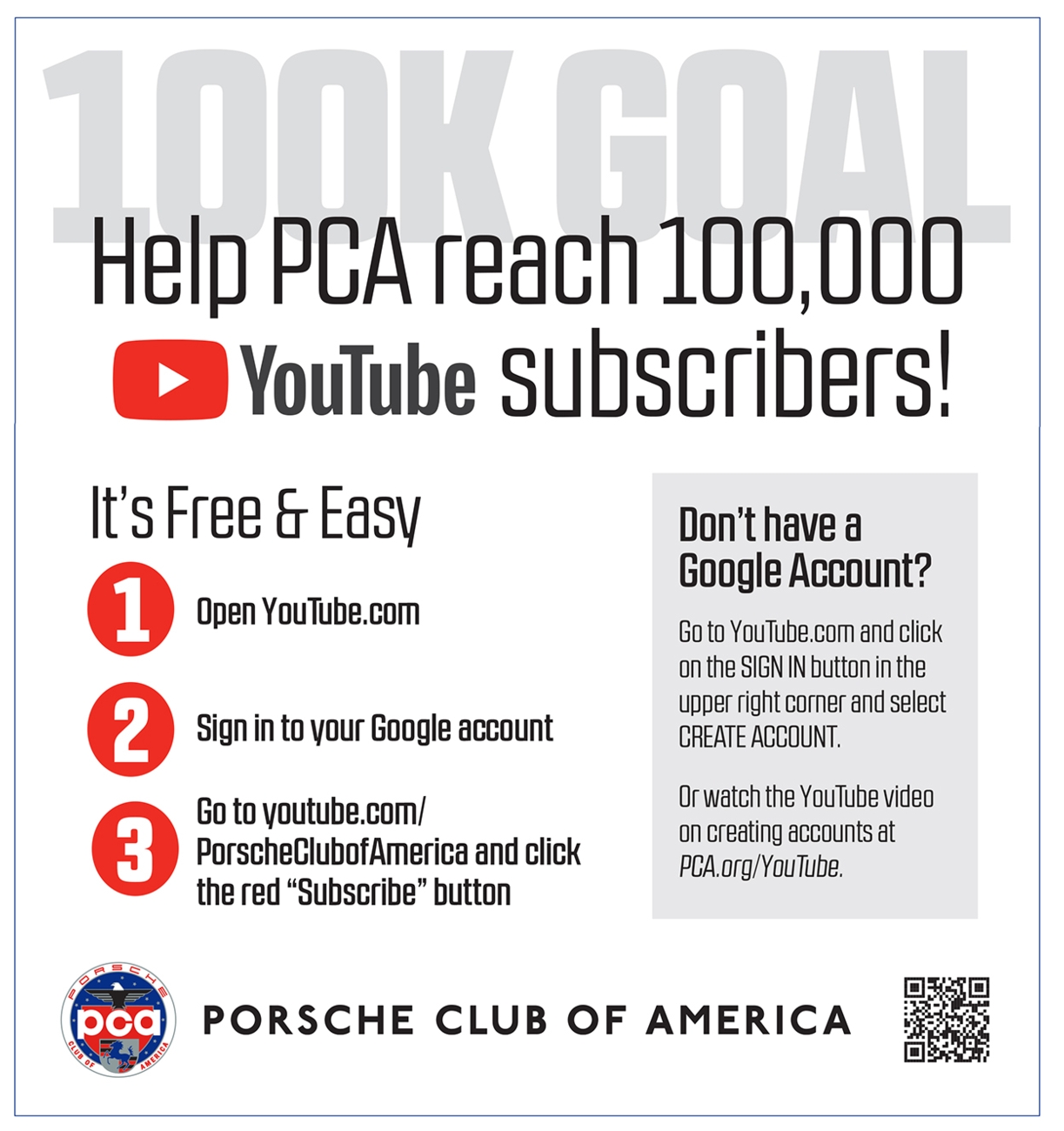 Why and how you should subscribe to PCA's YouTube channel | The Porsche Club  of America