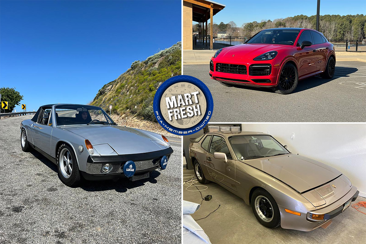 Porsche Club of America - 1972 ünStock Porsche 914, 1983 944, or 2021 Cayenne GTS Coupe? | Mart Fresh