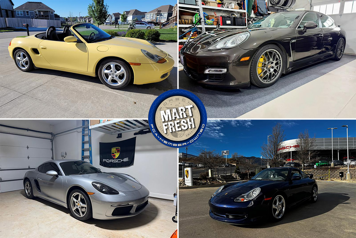 1997 Porsche Boxster, 2001 911 Carrera, 2011 Panamera Turbo, or 2018 718 Cayman? | Mart Fresh