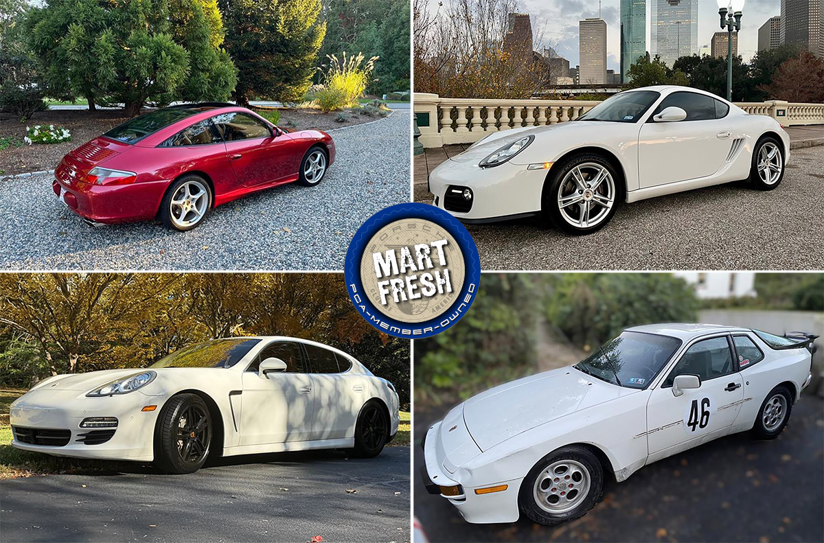 1986 Porsche 944, 2003 911 Targa, 2010 Panamera 4S, or 2011 Cayman? | Mart Fresh