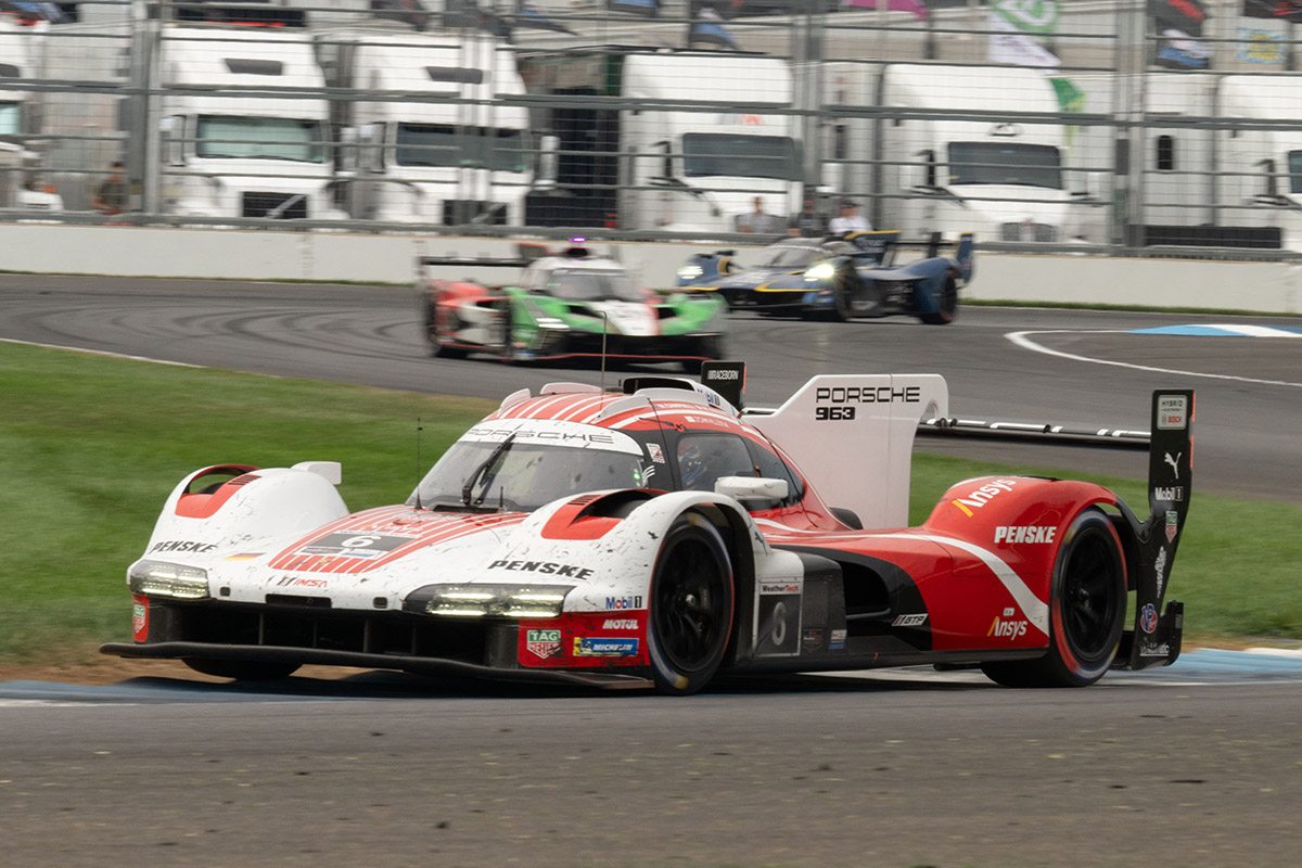 Porsche Club of America - Porsche Penske still leads championship after GTP 963s finish off podium at Indy