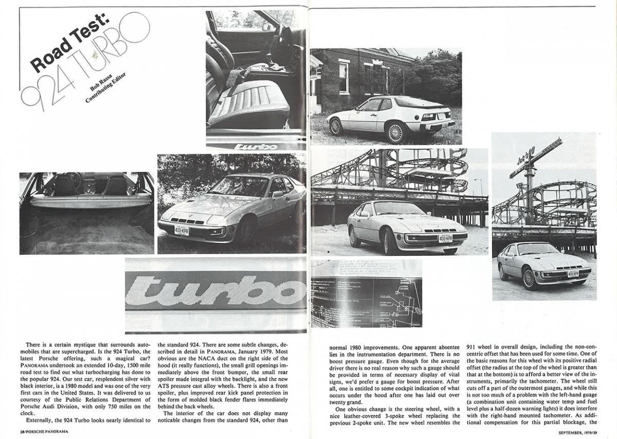 From the Archive: Road Test: 924 Turbo | The Porsche Club of America