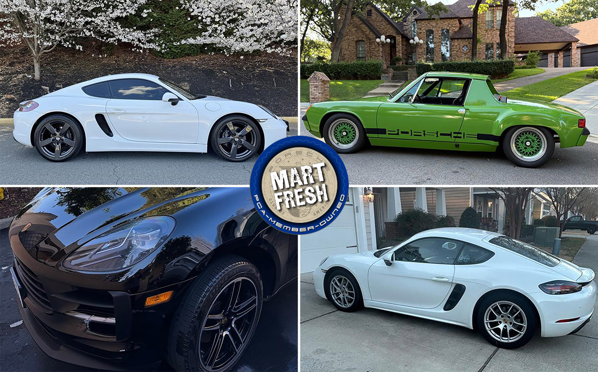 1972 Porsche 914, 2014 Cayman, 2018 718 Cayman, or 2021 Macan? | Mart Fresh