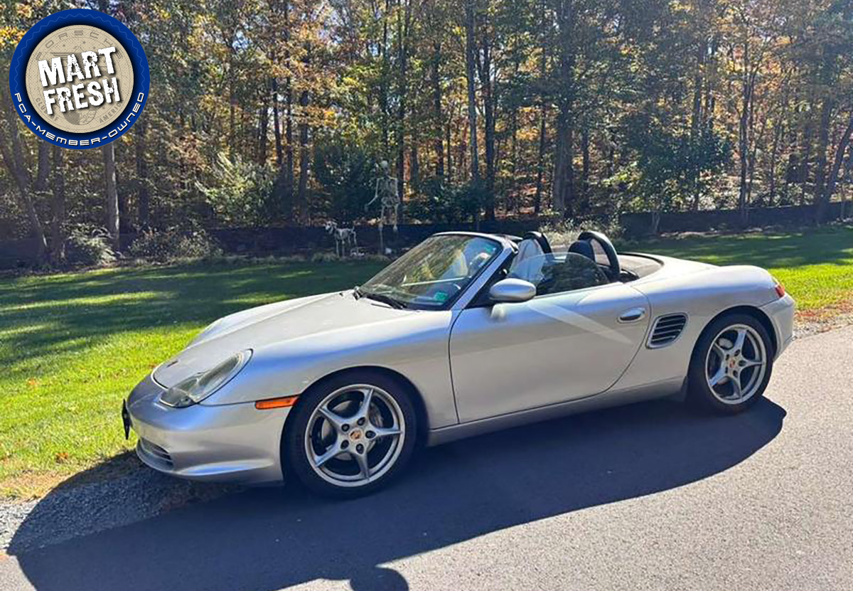1963 Porsche 356, 1974 Euro Carrera 2.7, 2003 Boxster, or 2023 718