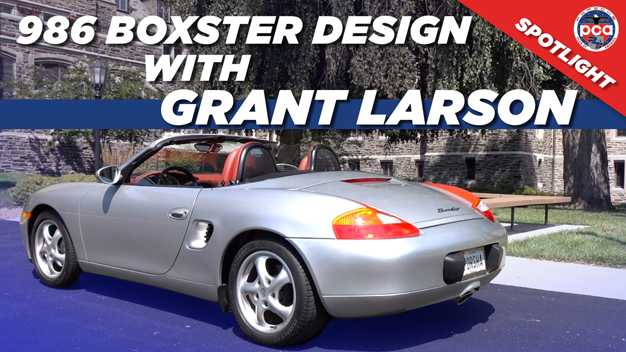Video: Porsche&rsquo;s Grant Larson talks 986 Boxster design on model&rsquo;s 
