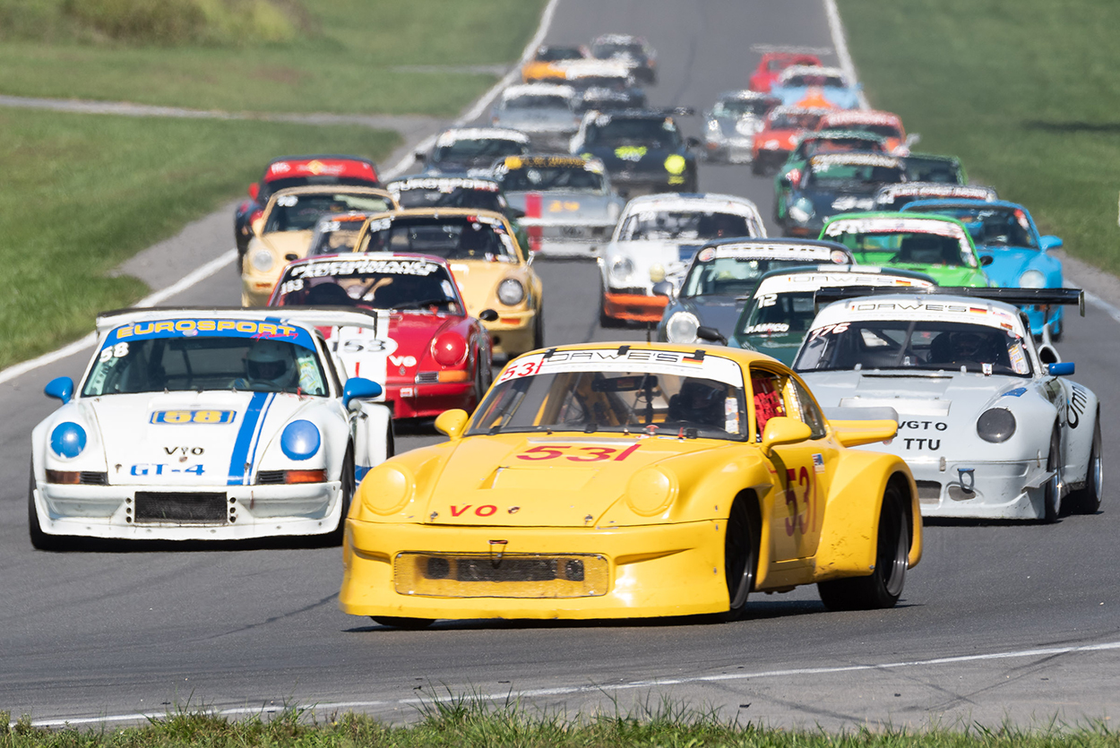 photo of PCA Club Racing at Summit Point toes the line between grassroots and pro racing image