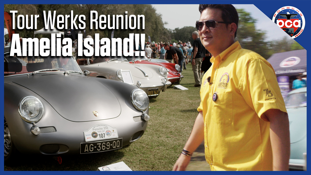 Porsche tour of Werks Reunion Amelia Island 2023! The Porsche Club of