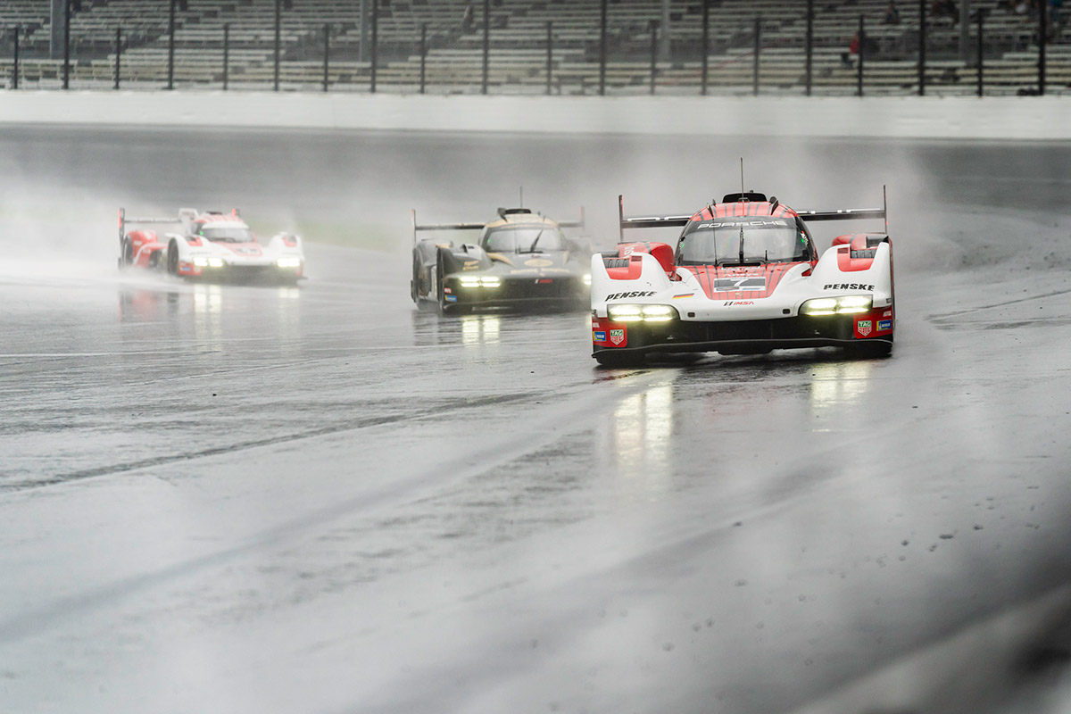 GTP, GTD Pro Porsches keep championship leads after rain-soaked Battle on the Bricks