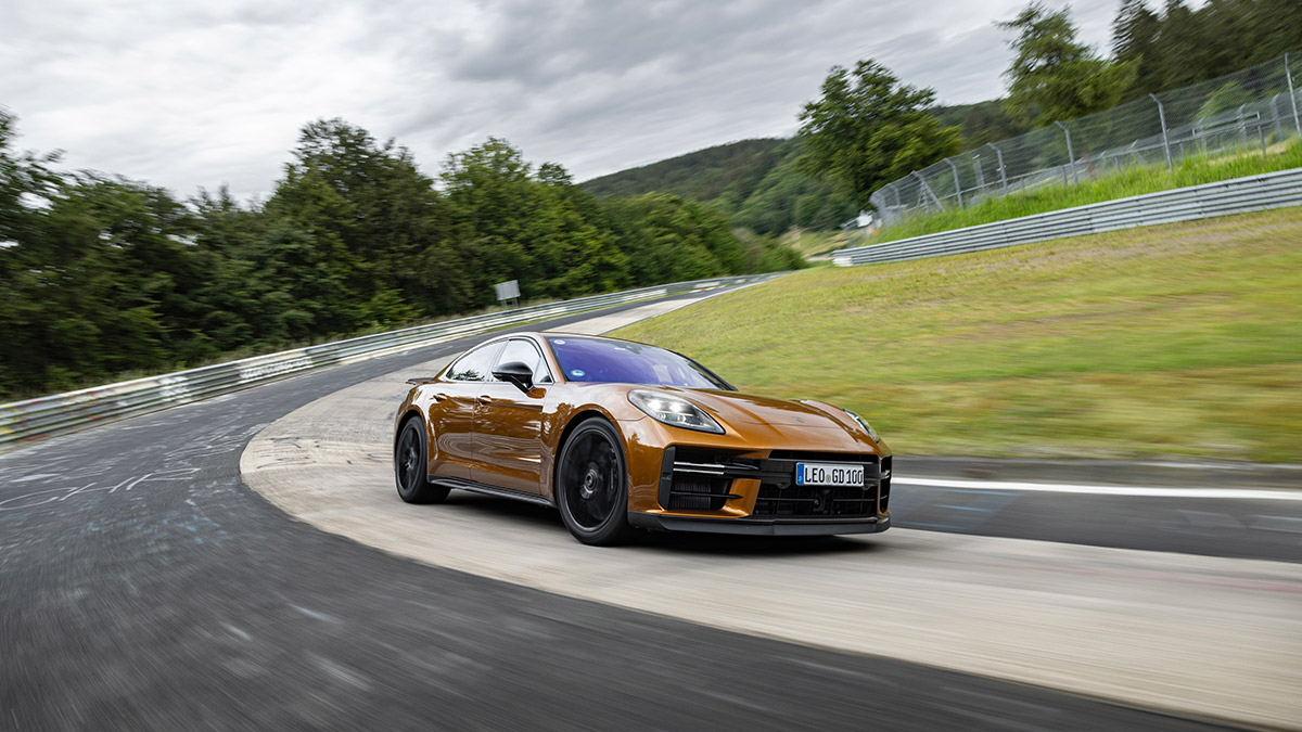Porsche Club of America - New variant of the Porsche Panamera sets class record lap time at Nürburgring