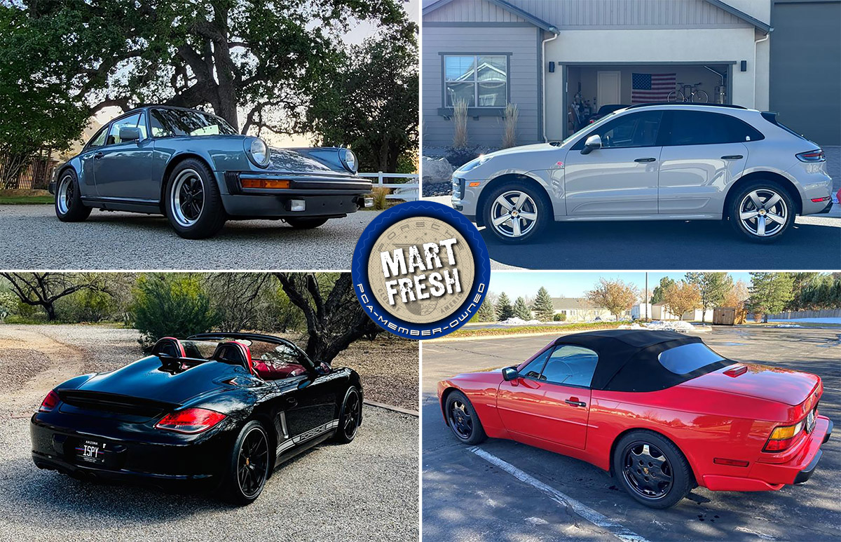 1983 Porsche 911 SC, 1989 944 S2 Cabriolet, 2011 Boxster Spyder, or 2020 Macan S? | Mart Fresh