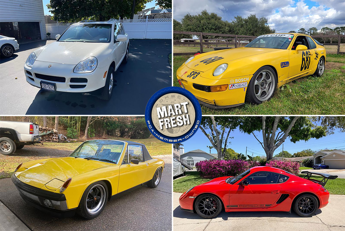 1975 Porsche 914-6 conversion, 1992 968 race car, 2004 Cayenne S, or 2012 Cayman R? | Mart Fresh