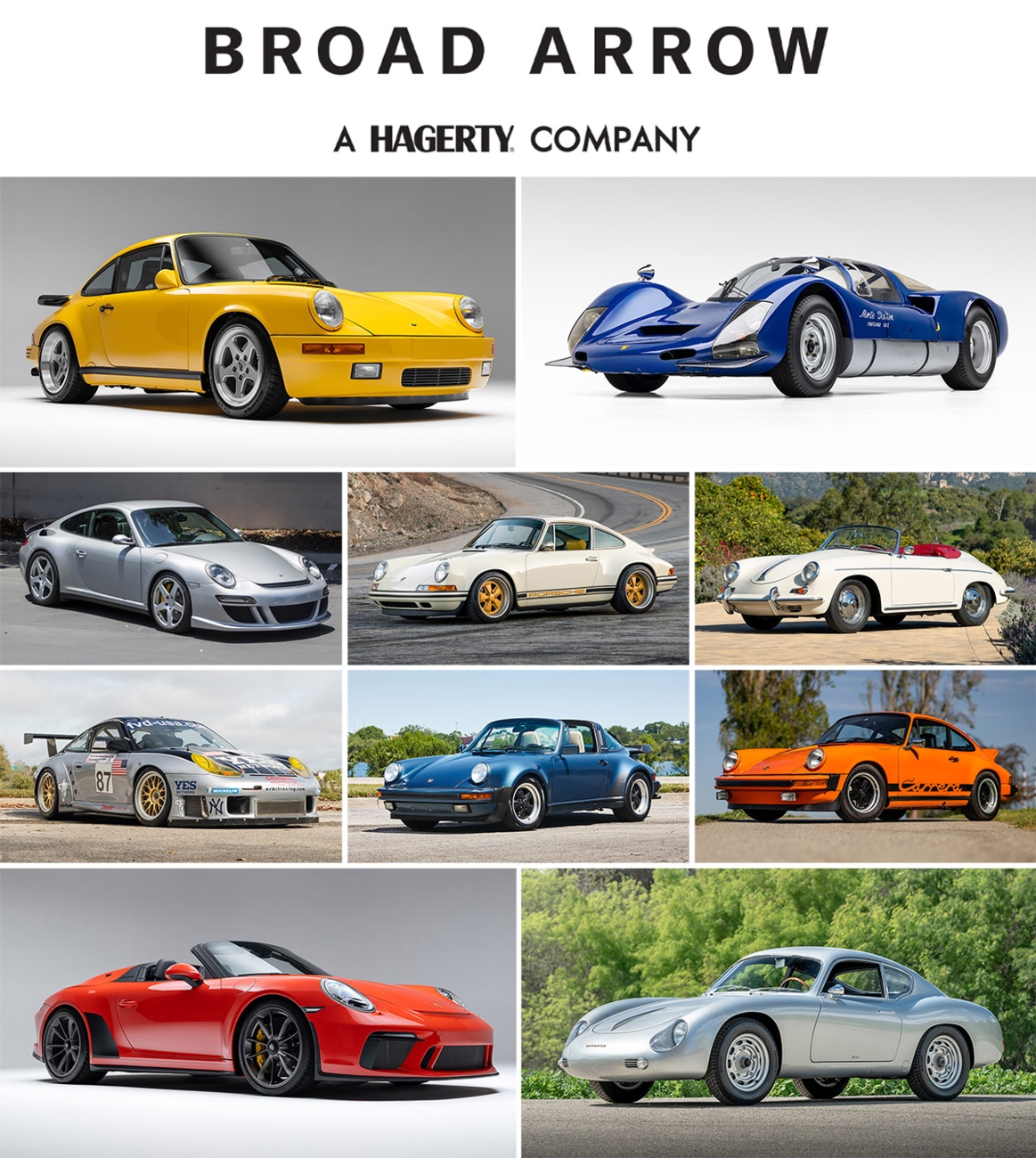 An Exclusive All-Porsche Auction by Broad Arrow Returns to