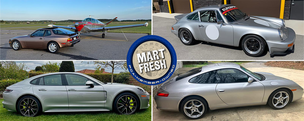 Porsche Club of America - 1974 Porsche 911 Race Car, 1987 944, 2002 911 Carrera, or 2018 Panamera Turbo S E-Hybrid? | Mart Fresh