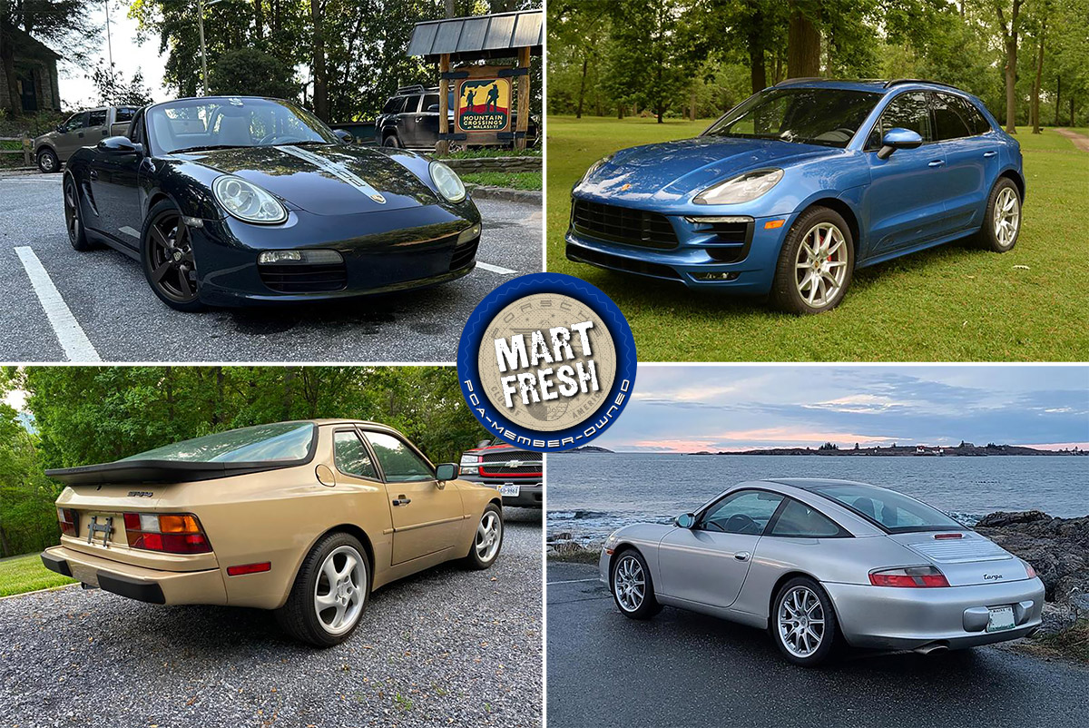 photo of 1986 Porsche 944, 2002 911 Targa, 2006 Boxster, or 2017 Macan GTS? | Mart Fresh image