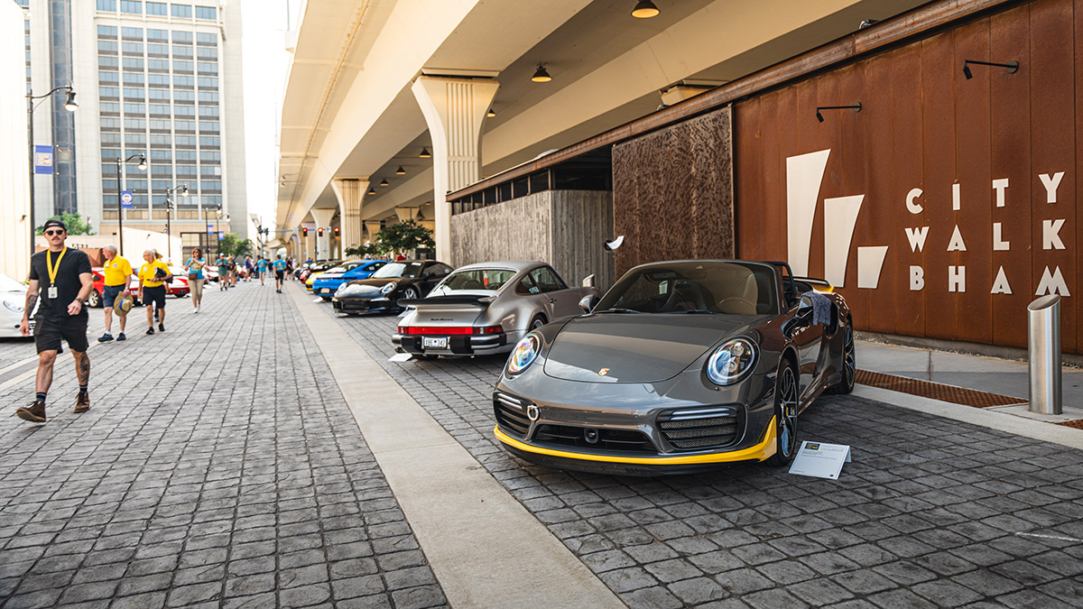 2024 Porsche Parade in Birmingham, AL, brings urban flare, shade during