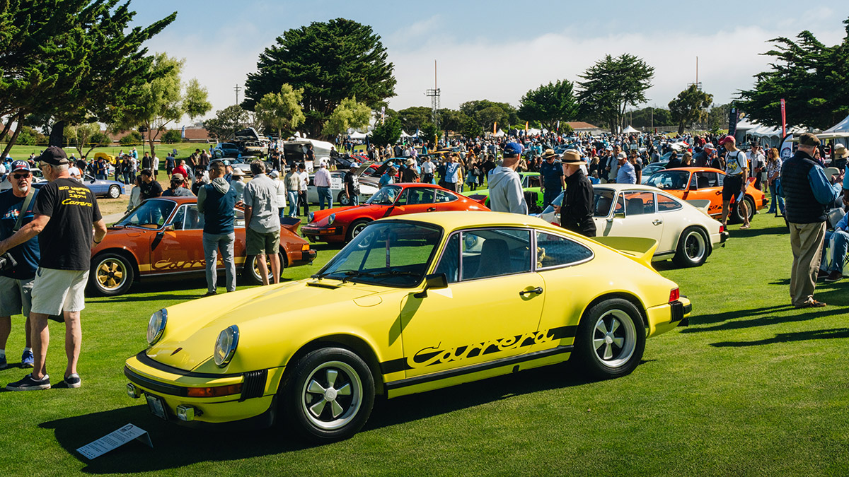 Porsche Club of America - 10th Anniversary of Werks Reunion Monterey: Grown but not grown up