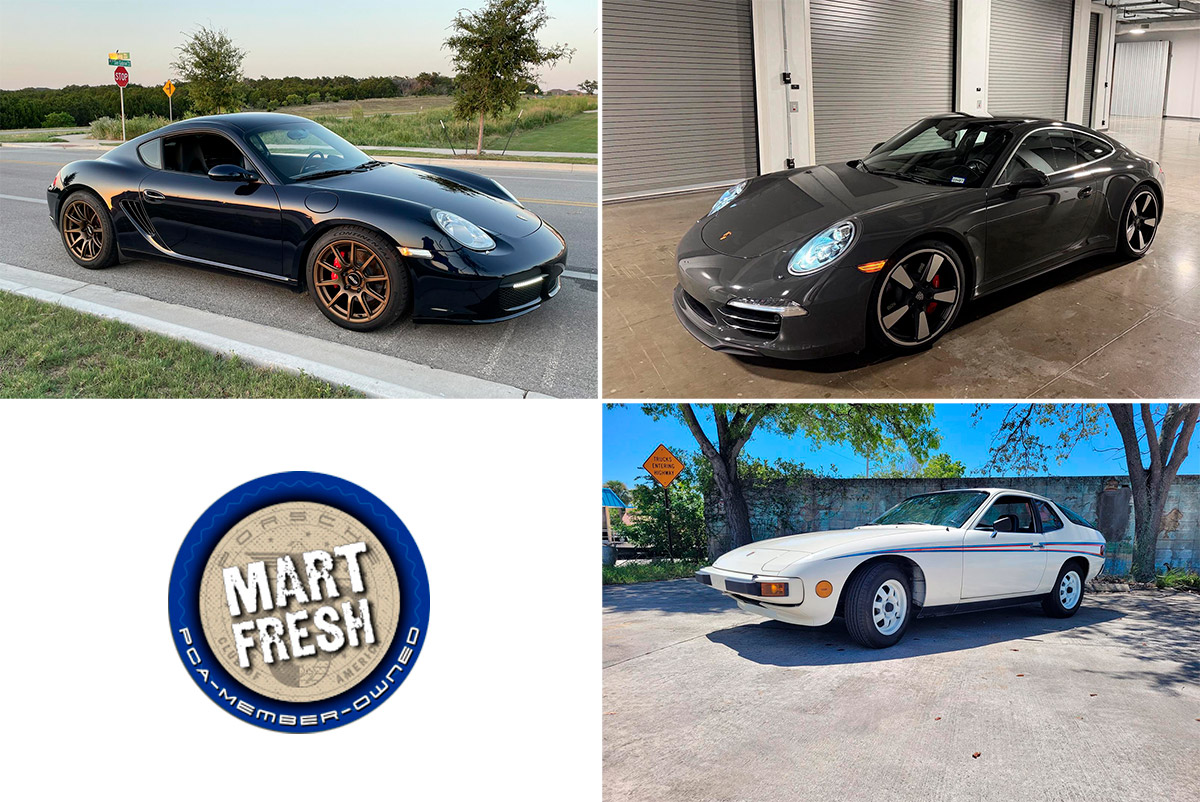 1977 Porsche 924 Martini Edition, 2006 Cayman S, 2007 Cayman S, or 2014 911 50th Anniversary? | Mart Fresh