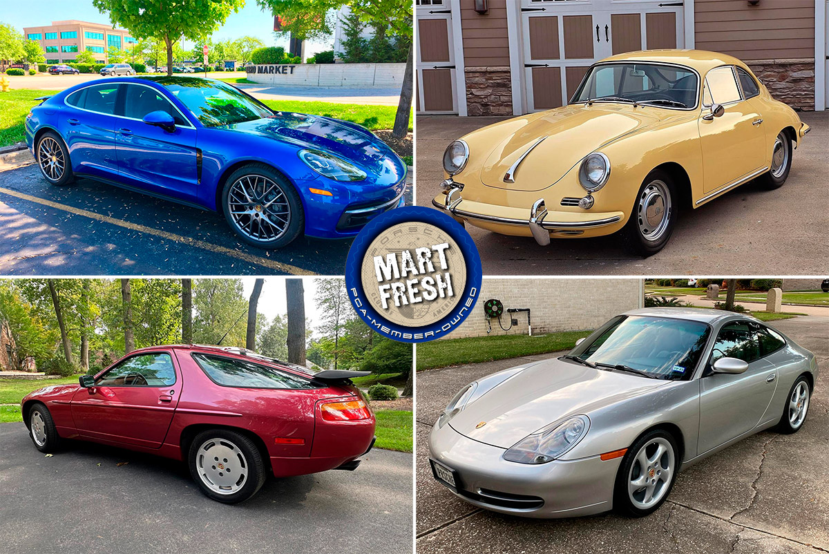 1964 Porsche 356, 1989 928 S4, 1999 911 Carrera, or 2018 Panamera 4S? | Mart Fresh