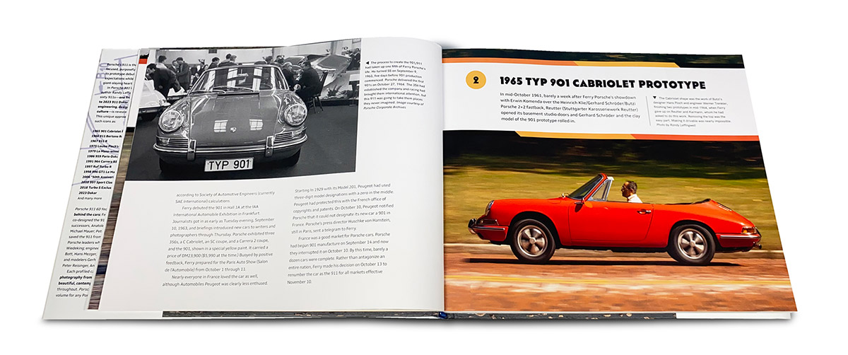 Porsche 911 60 Years' and 'Porsche 911 Targa Florio Photo Book