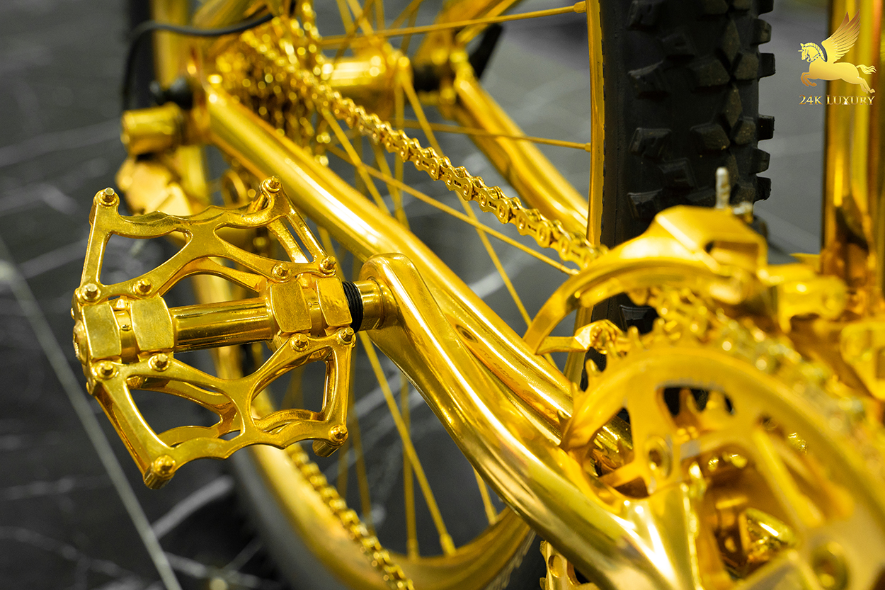 Golden porsche bike new arrivals