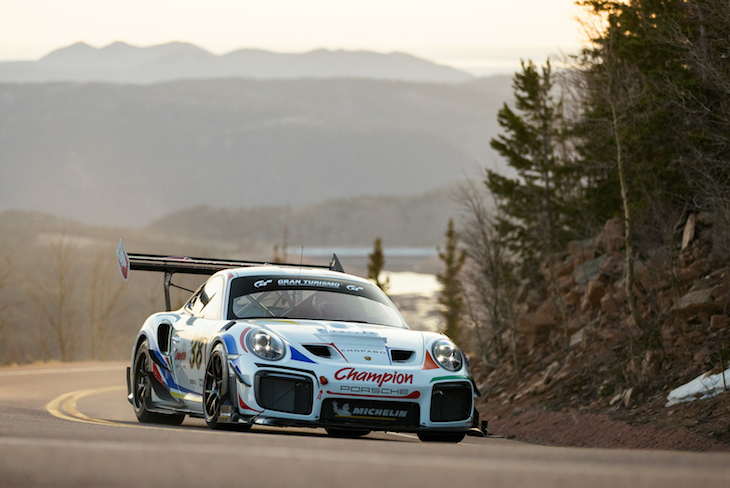 photo of Champion Racing finishes second overall, first in class with Porsche 911 GT2 RS Clubsport at Pikes Peak [w/video] image