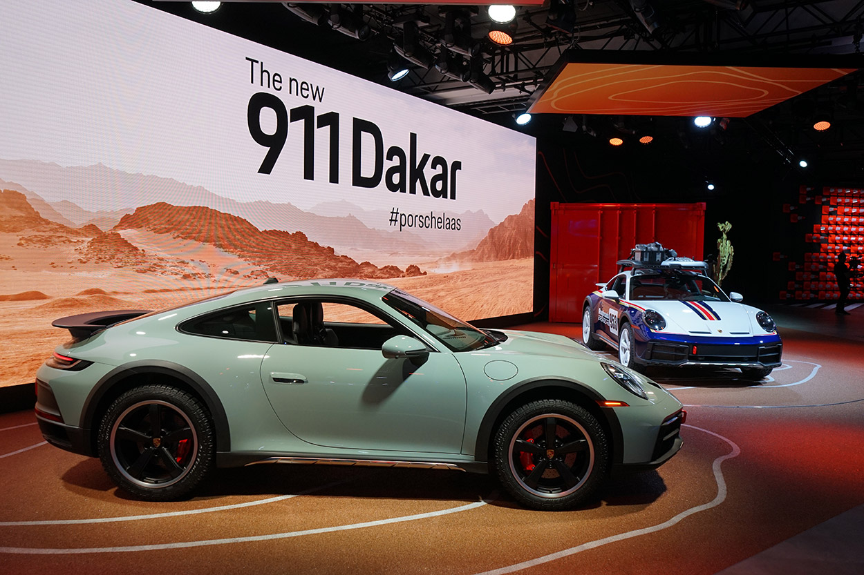 The Porsche 911 is now a Dakar-inspired off-roader, roof tent optional