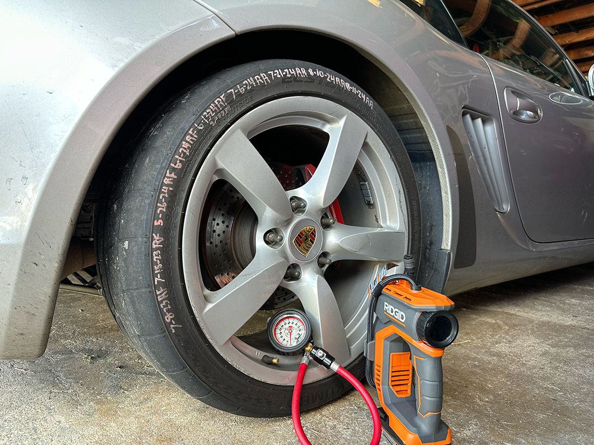 End of summer means time to check your tire pressures | PCA Tech Tips