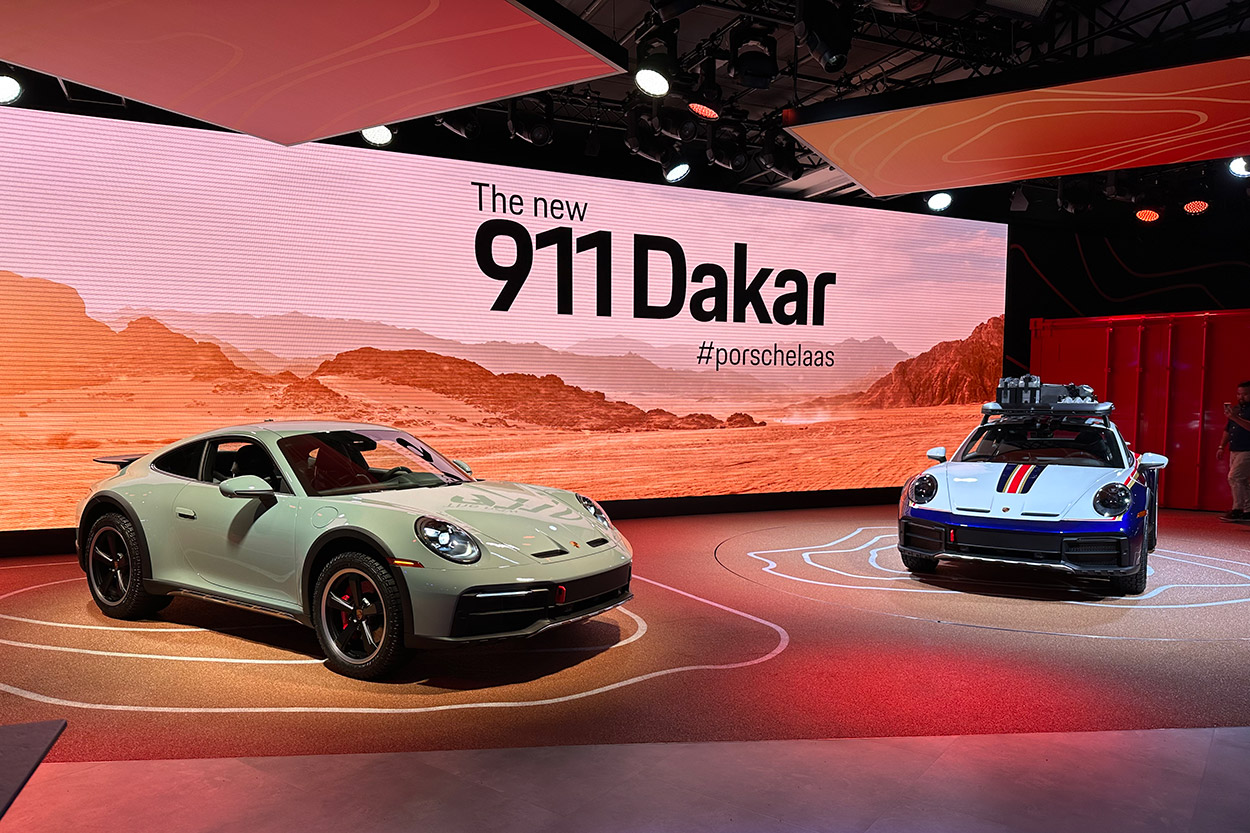 Porsche 911 Dakar begs for rally stages with raised suspension, 473 hp