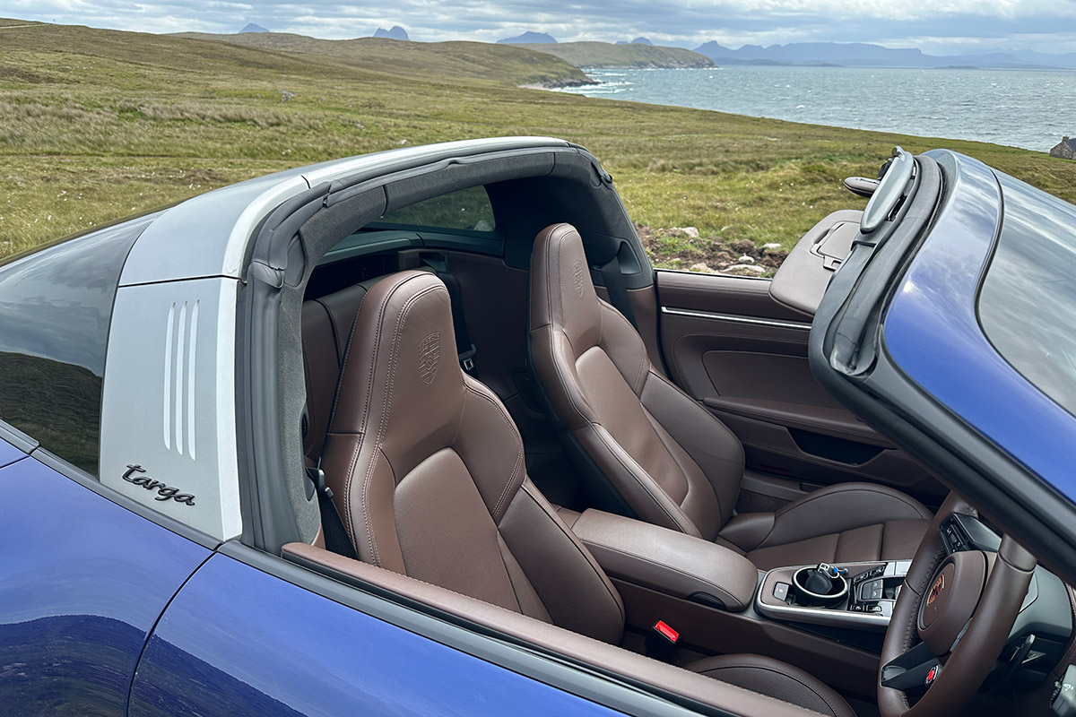 Targa Scozia: Driving a 2025 911 Targa 4 GTS T-Hybrid in Scotland