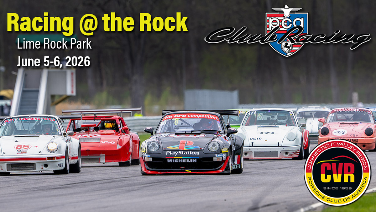 Lime Rock Park 2026 | PCA Club Racing LIVE on PCA's YouTube June 5-6