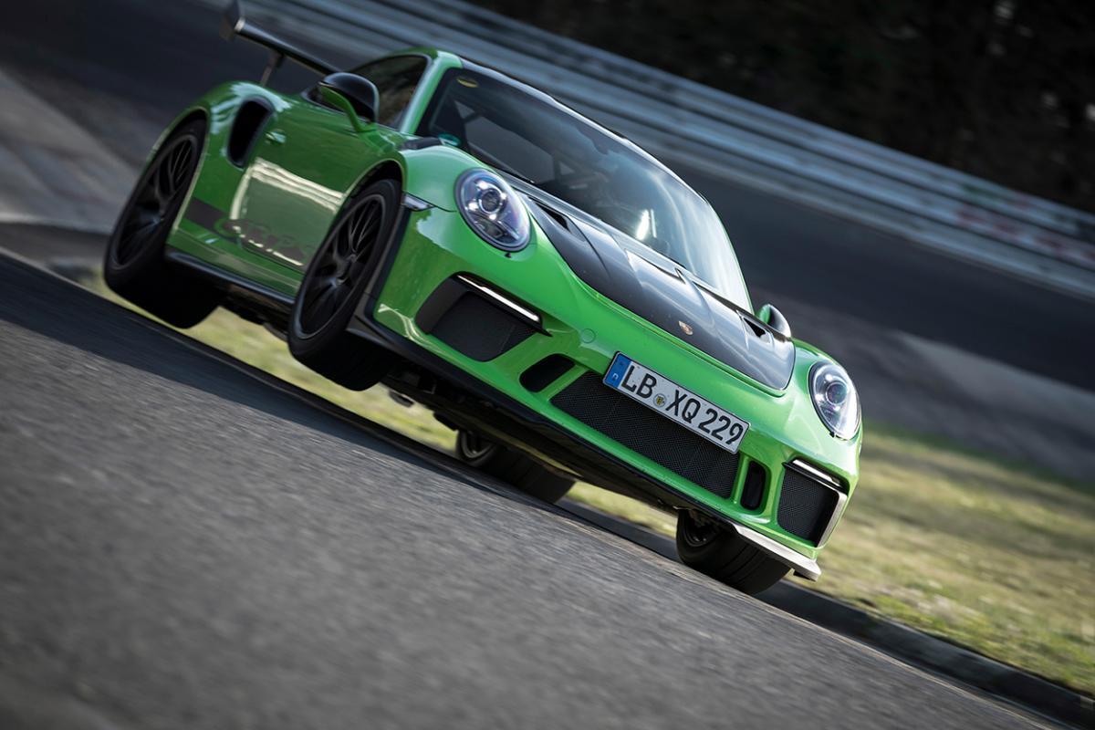 2019 Porsche 911 GT3 RS track test at Nurburgring - Autoblog