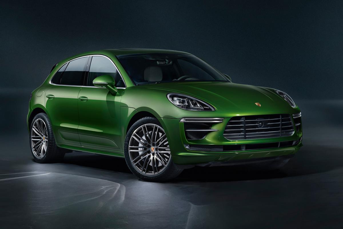 porsche macan turbo green