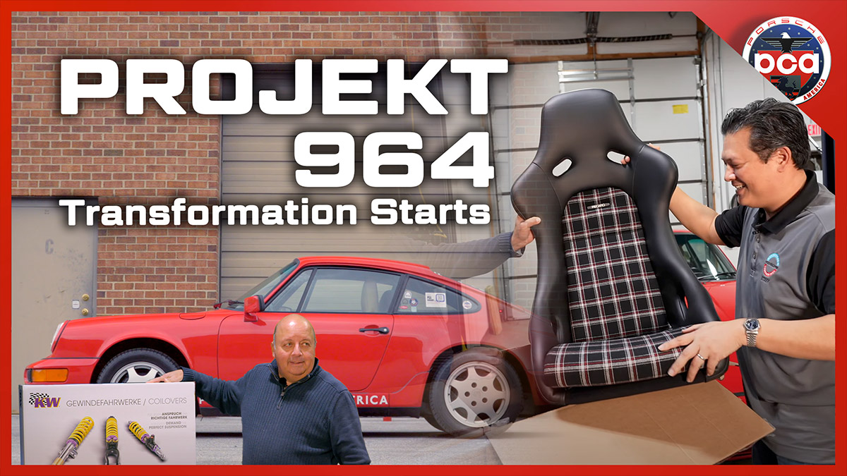 photo of Unboxing Recaro seats, KW Suspension for Projekt 964: Porsche RS-tribute transformation begins! image