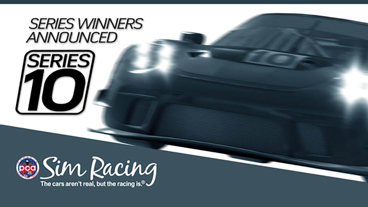 photo of PCA Sim Racing Completes Series 10 image