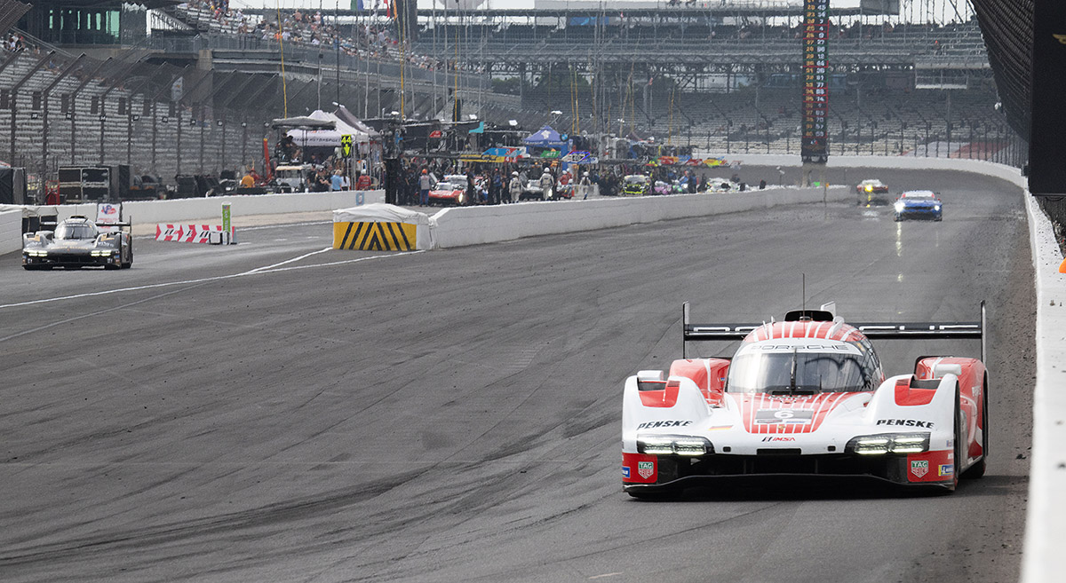 photo of Porsche-Penske 963 podiums at Indy | Battle on the Bricks 2026 image