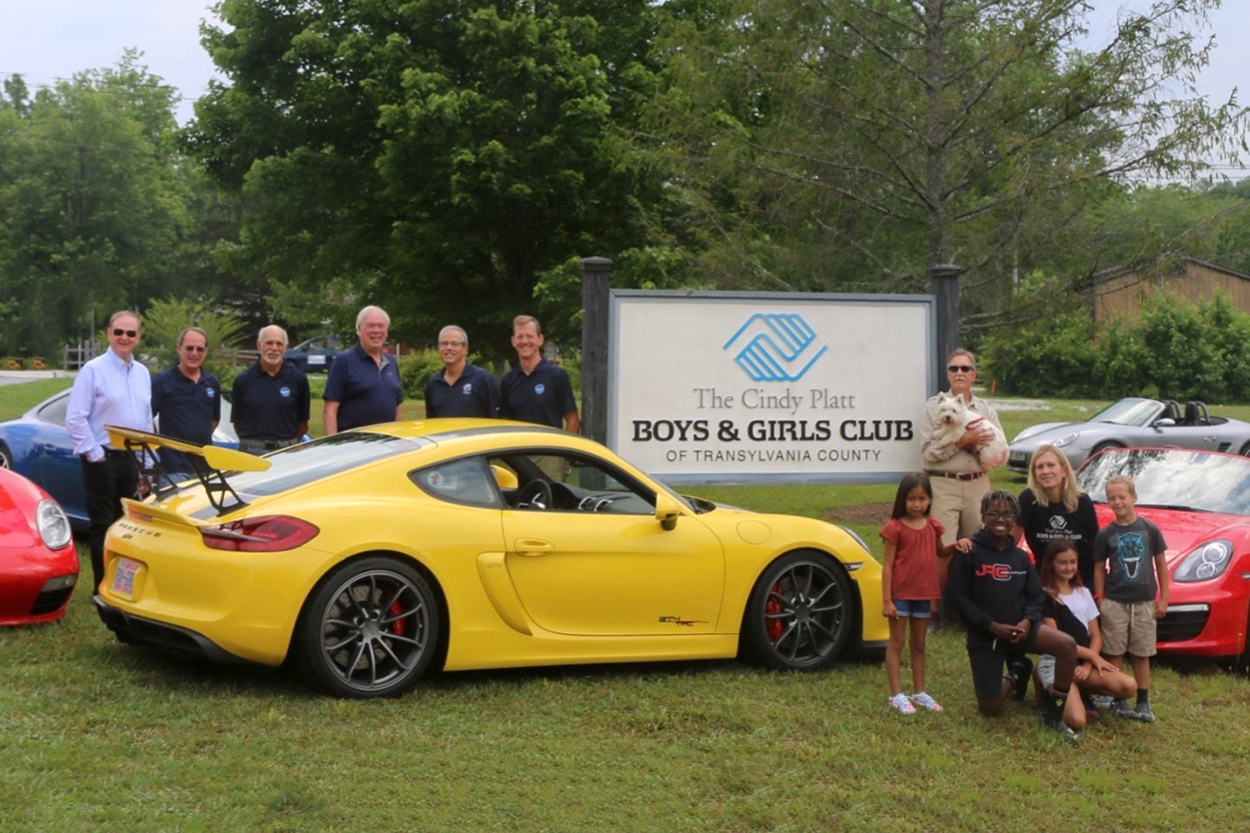Porsche Club of America - How Luft Wasser supports The Cindy Platt Boys & Girls Club of Transylvania County
