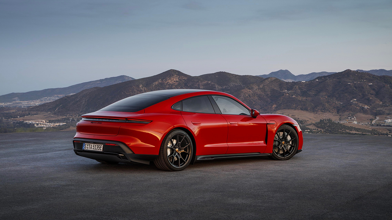 Porsche Taycan GTS strikes powerhandling balance, available as Sport