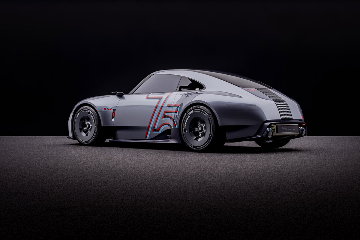 Porsche Club of America - Porsche Vision 357 Concept has 356 style, GT4 RS guts, and an electric surprise