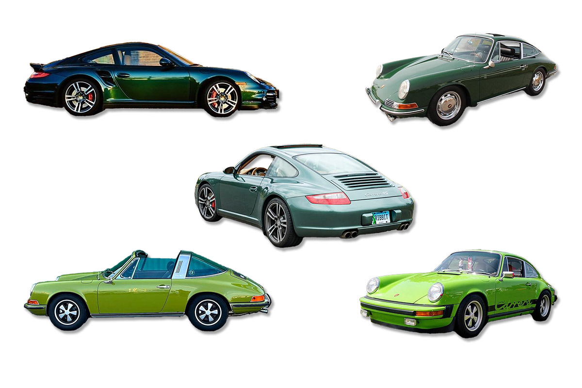 Porsche Club of America - The five best Porsche greens (according to me)