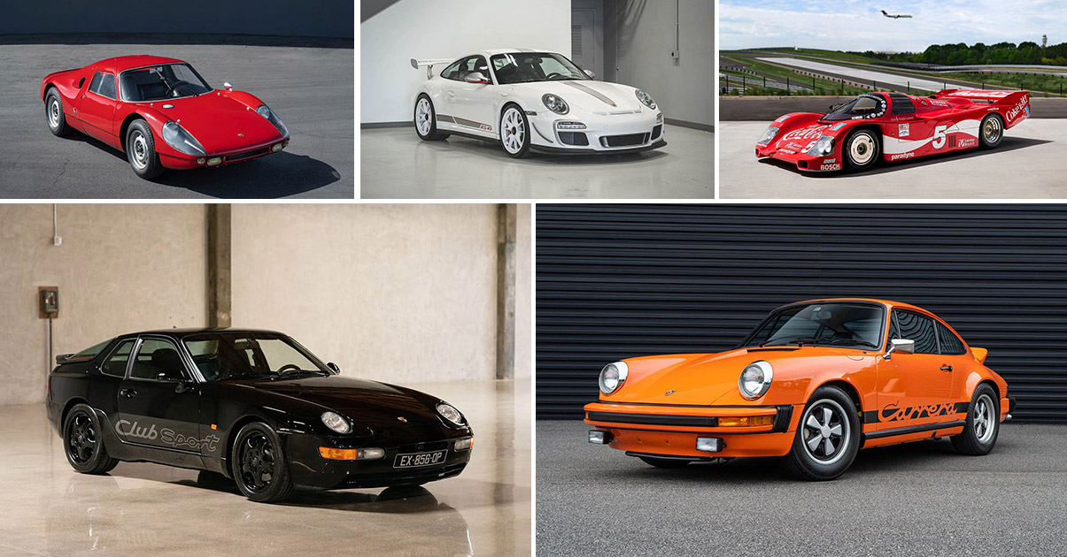 Five cars we’ll be watching at the June 10 Porsche Experience Center auction