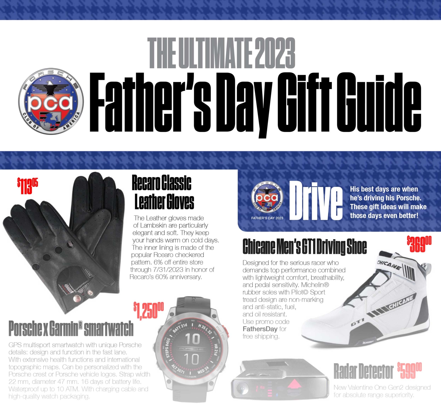 If your dad loves Porsche, check out our 2023 Father's Day gift guide