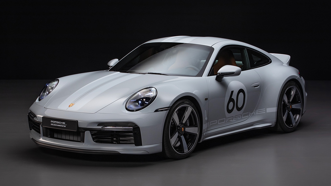 2 Porsche Sport Cup Edition Racing Side Stripes Carrera Roof