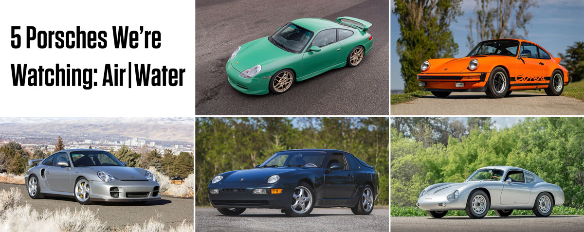 Porsche Club of America - Five cars we'll be watching at the 2025 Air|Water auction