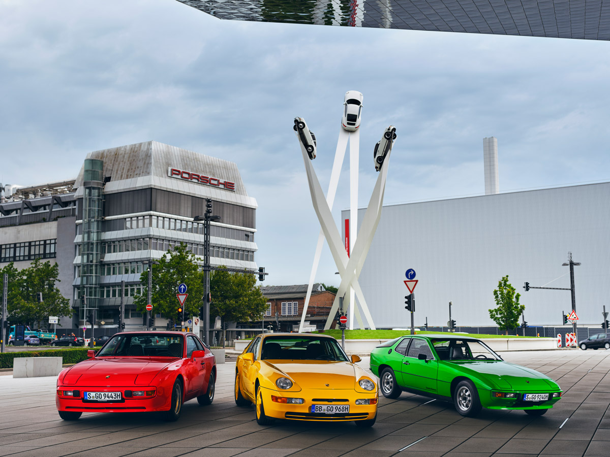 Driving three era-defining four-cylinder transaxle Porsches